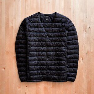Uniqlo Ultra Light Collarless Packable Down Jacket Women's Large